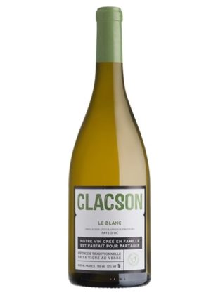 CLACSON BLANC